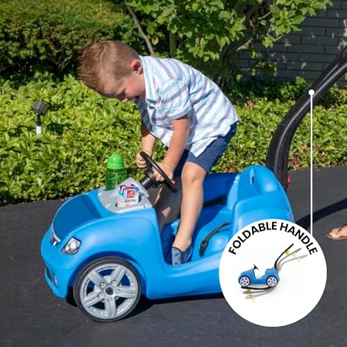 Step2 Whisper Ride II Kids Push Car, Toddler Ride-On, Pink C1820