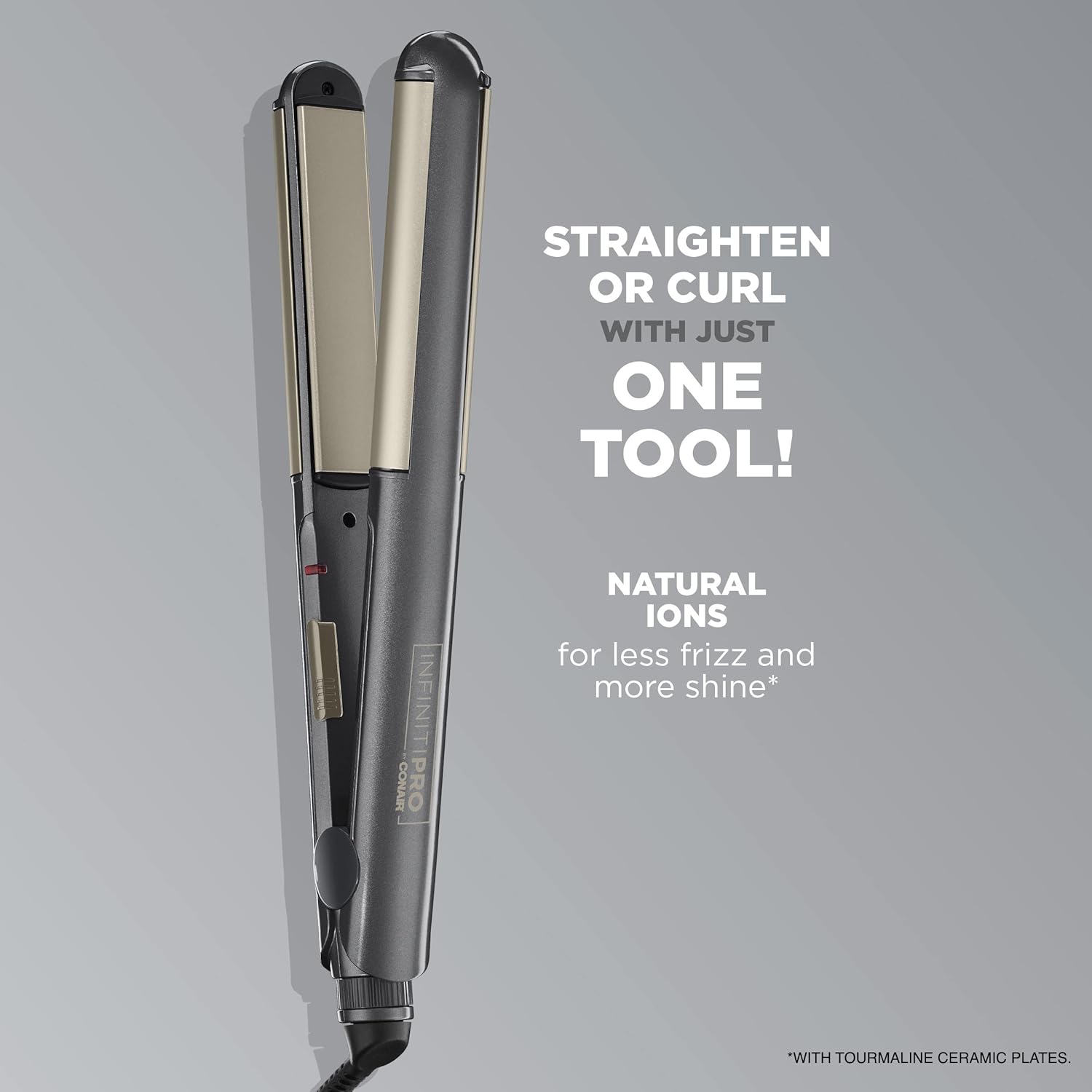 INFINITIPRO BY CONAIR 2-in-1 Styler for Curling and Straightening W3309