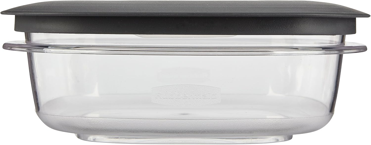 Rubbermaid Premier Easy Find Lids 3-Cup Food Storage Container, Grey G2250