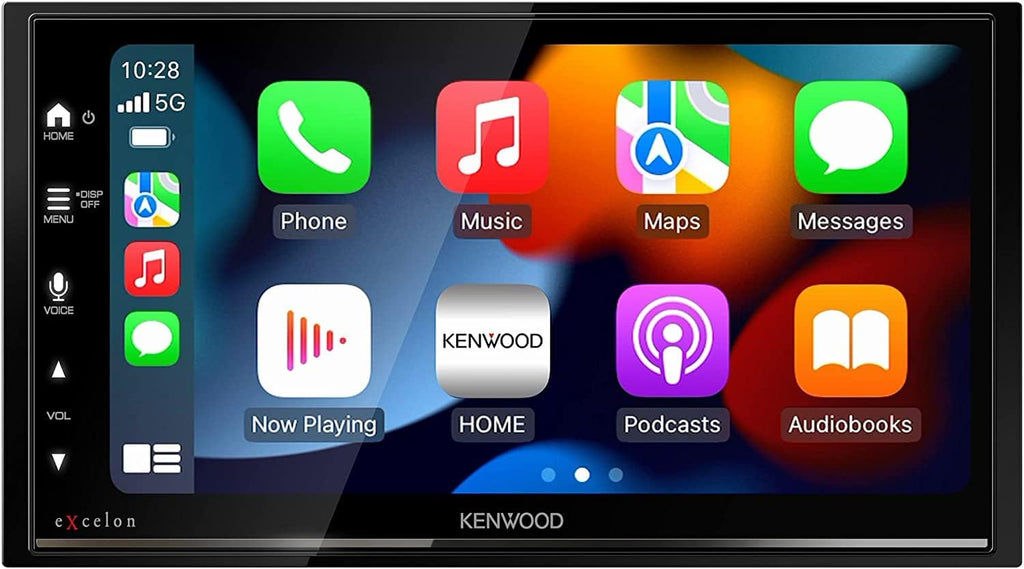 KENWOOD DMX709S eXcelon 6.95" Capacitive Touch Screen Car Stereo with CarPlay and Android Auto P8375