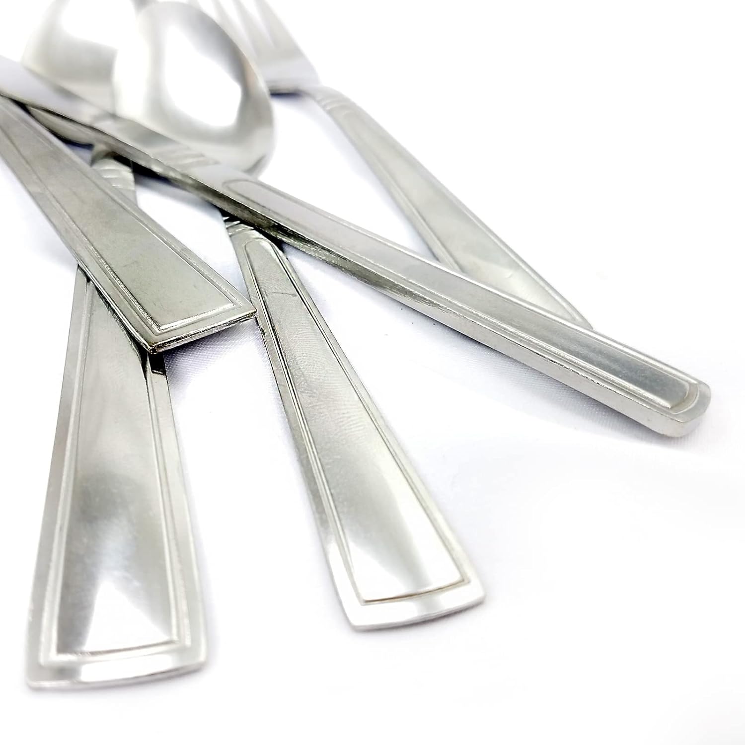 Gibson Home Flatware 24 Piece Set Silver C489868