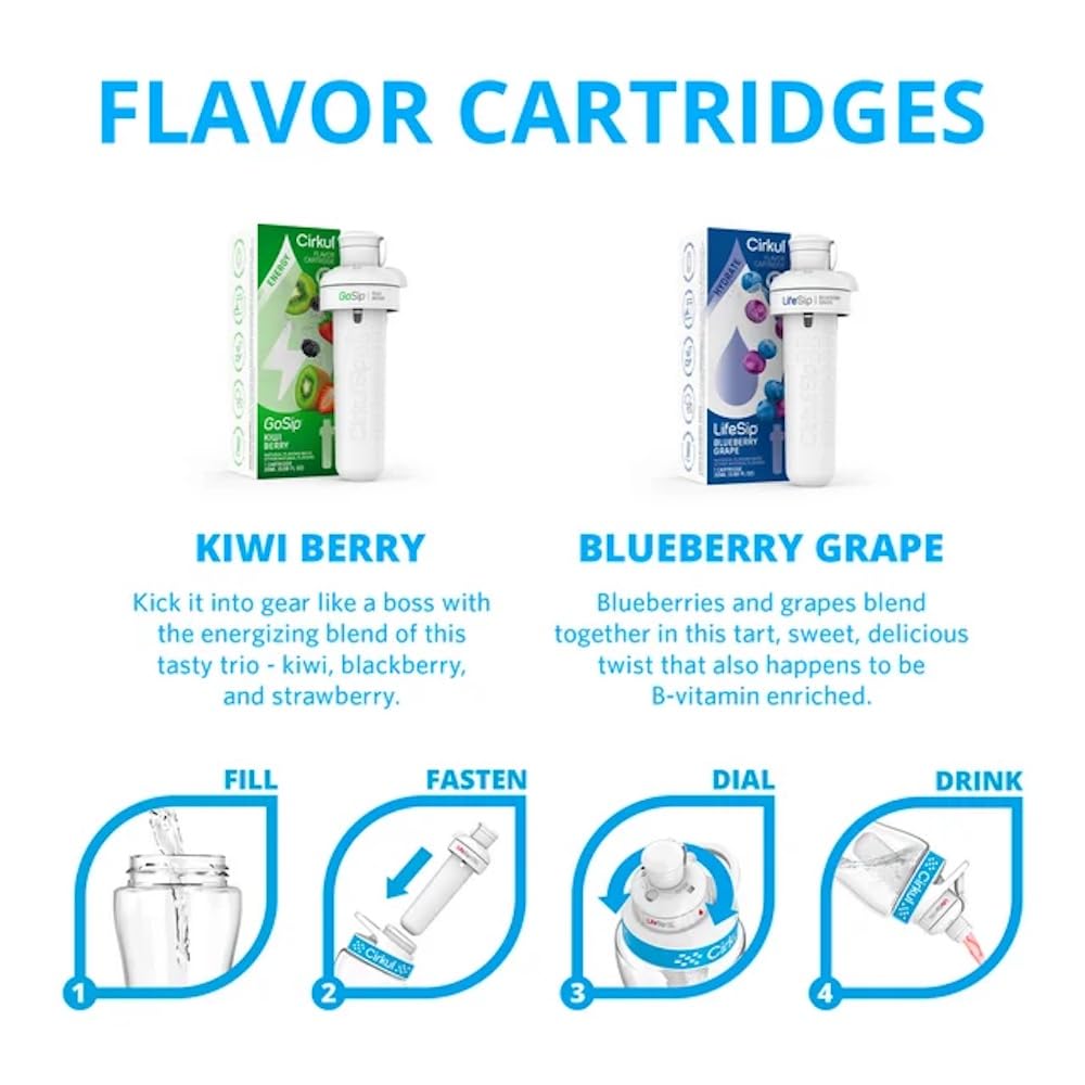Cirkul Flavors Tasters Choice Variety Pack (6 Cartridges) T225