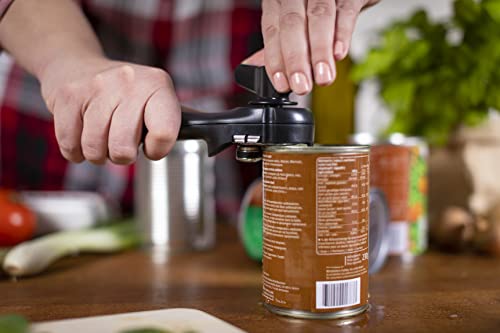 Kuhn Rikon Deluxe Auto Safety LidLifter Can Opener, Red and Silver U438