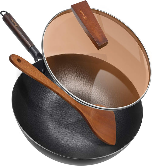 12.5" Cast Iron Stir Fry Pan X855187