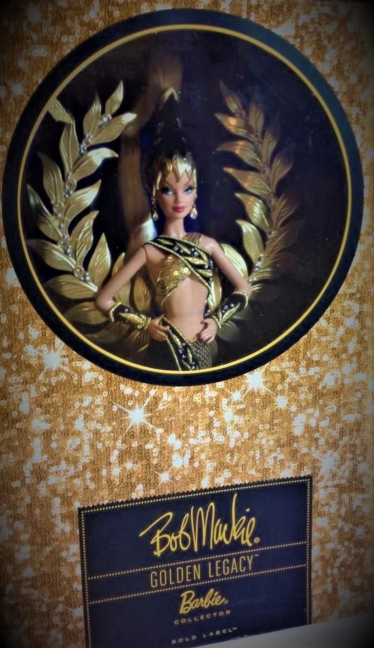 Golden Legacy Barbie Doll Bob Mackie Gold Label Limited Edition 2009 Mattel B414