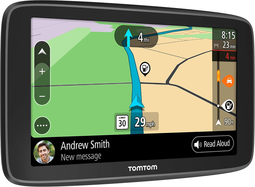 TomTom Go Comfort 5 Inch GPS Navigation Device with Wi-Fi Updates and Real-Time Traffic D4699