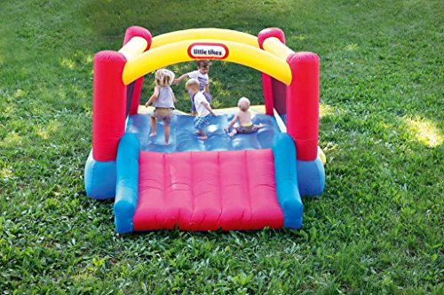 Little Tikes Jump 'n Slide Inflatable Bouncer with Blower, for Kids Ages 3-8 P75563