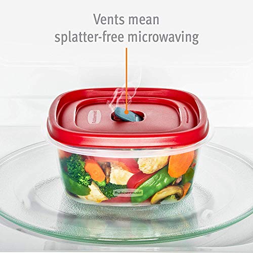 Rubbermaid Easy Find Vented Lid Food Storage Container, 3-Cup I1080