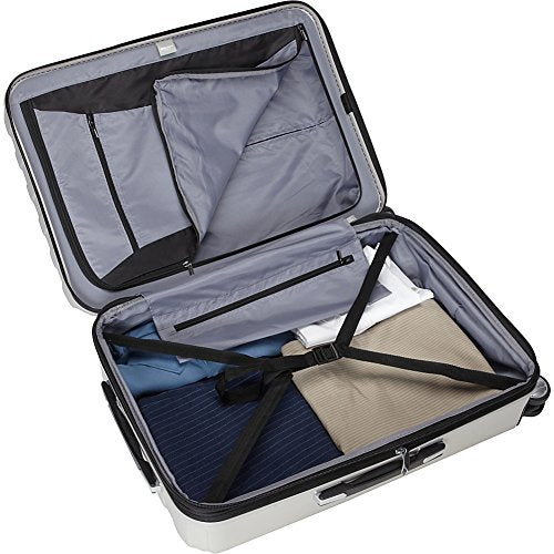 Delsey Paris Titanium Hardside Expandable Luggage with Spinner Wheels, Graphite, Carry-On 21 Inch T9365
