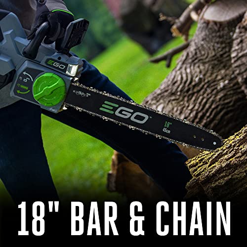 EGO Power+ CS1610 16-Inch 56V Cordless Chainsaw, Black F495300
