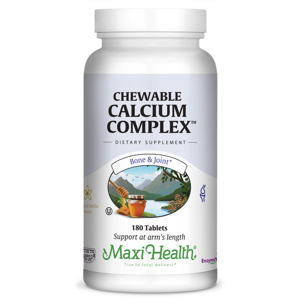 Maxi Health Chewable Calcium Complex Tablets, 180 Ct