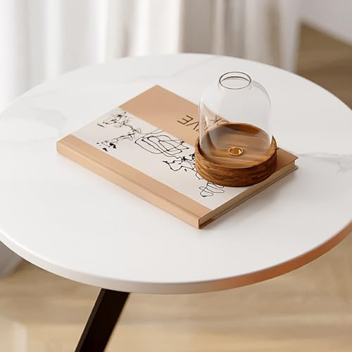C Table End Table for Couch, Space Saving Side Table, Gray C52217