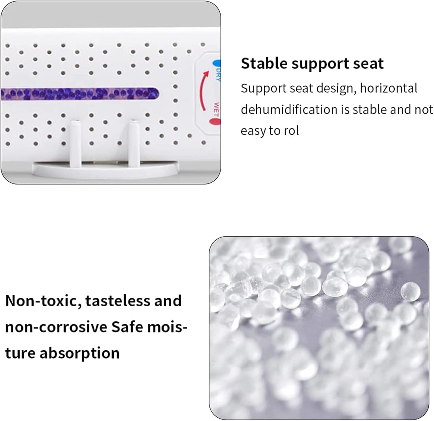 Wireless Mini Dehumidifier for Bedroom Wardrobe Closet A782531