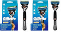 Gillette ProGlide Power Razor for Men, 1 Gillette Power Razor Handle + 1 Blade Refill