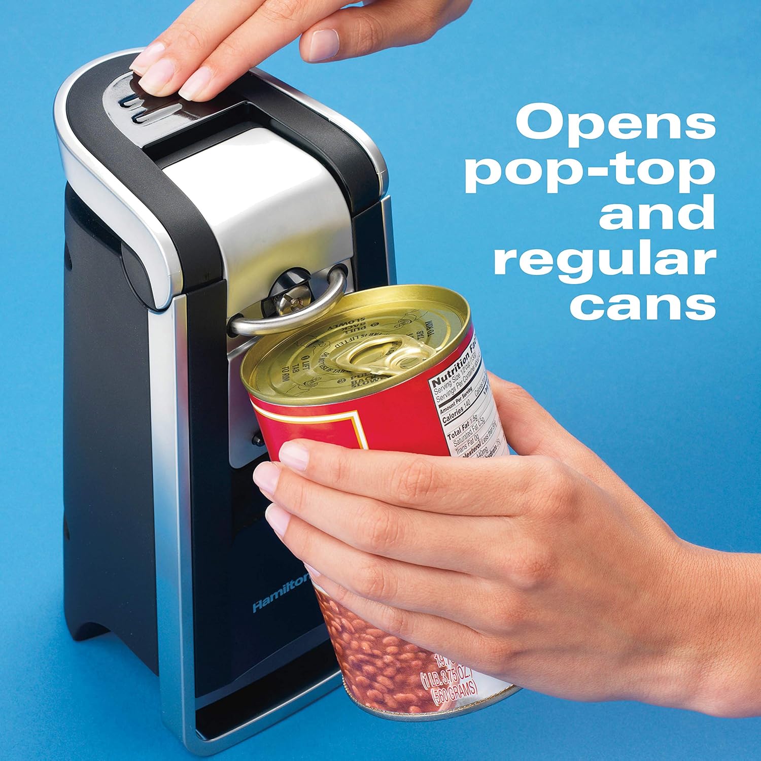 Hamilton Beach Smooth Edge Electric Can Opener and OXO Good Grips Manual Can Opener A604