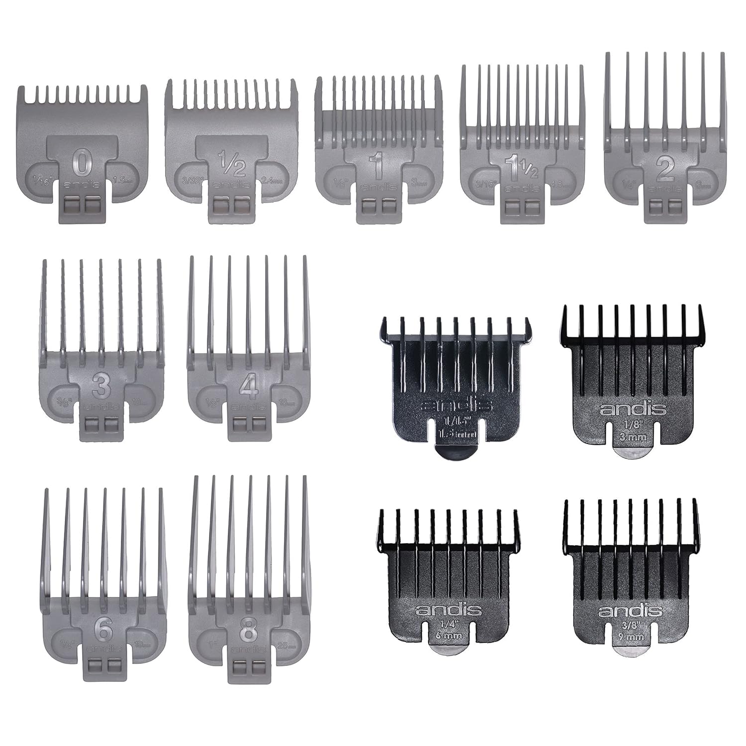 Andis Barber Combo Adjustable Clipper & T-Outliner Trimmer with Blade Brush Y358