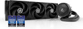 ARCTIC Liquid Freezer III 360 - CPU AIO Water Cooler, Water Cooling PC, Intel & AMD, Efficient PWM-Controlled Pump, Fan: 200–1800 RPM, LGA1851 and LGA1700 Contact Frame - Black