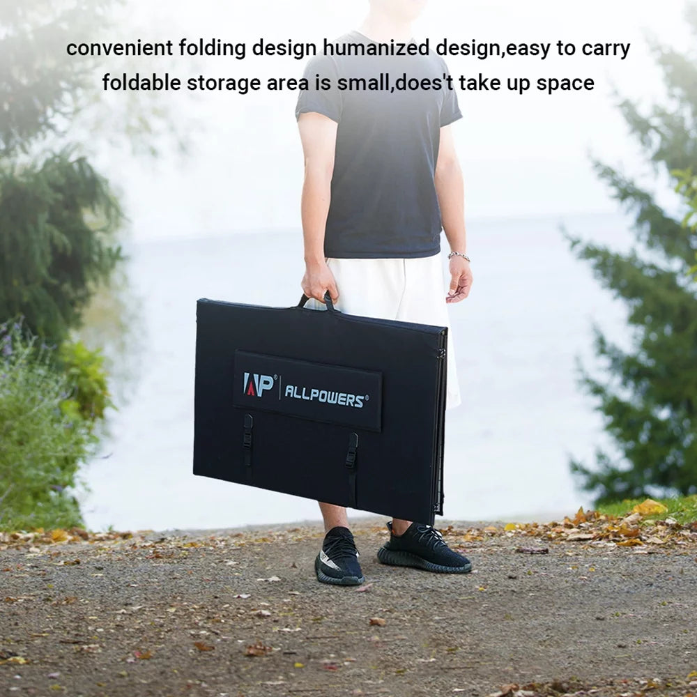 ALLPOWERS R4000 Portable Solar Generator Kit with 400W Foldable Solar Panel and 3600Wh LiFePO4 Power Station P129479