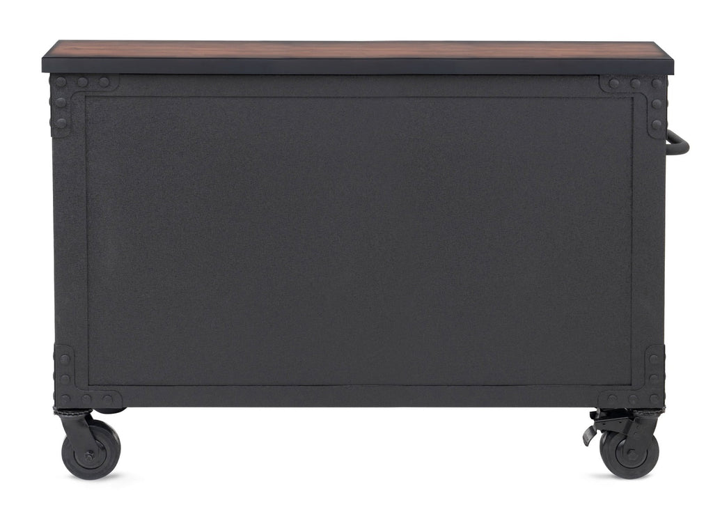 DuraMax 48 in. 5-Drawer Rolling Tool Chest with Wood Top C628334