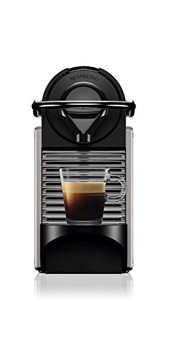 Nespresso Pixie Espresso Machine by Breville with Milk Frother, Titan Y605