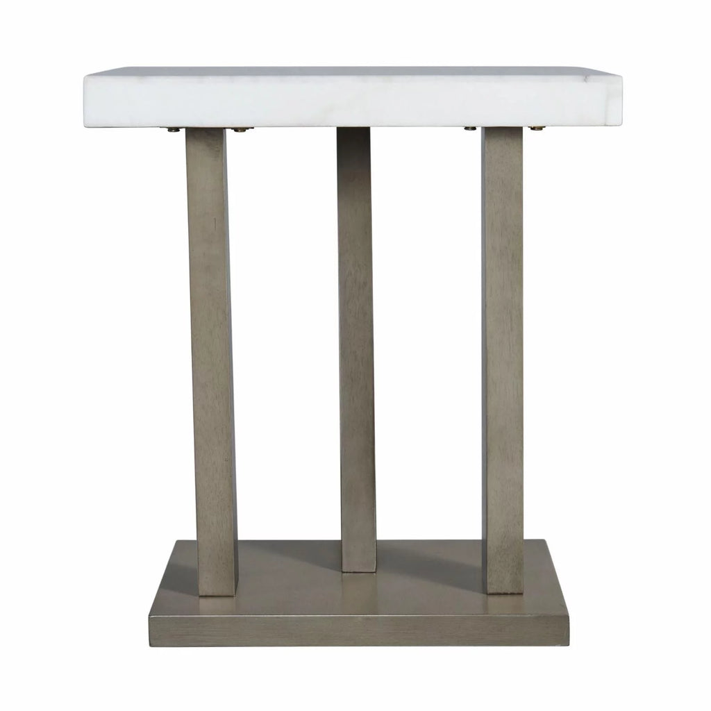Picket House Furnishings Graham Square End Table Gray S76619