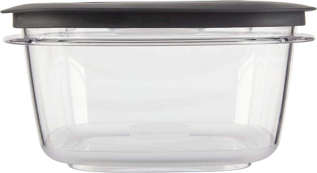 Rubbermaid Premier Easy Find Lids 5-Cup Food Storage Container, Grey O682728