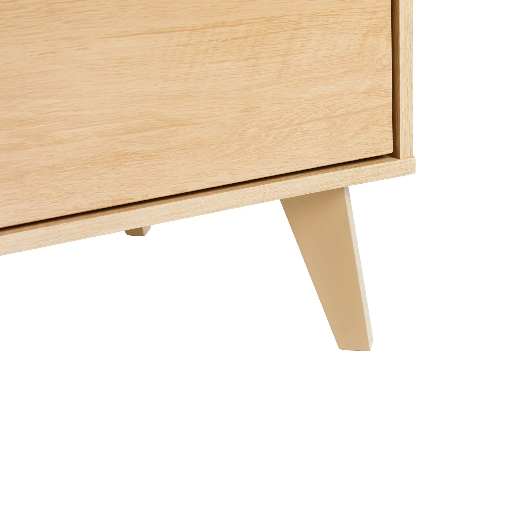 Walker Edison Modern 6-Drawer Dresser with Cut-Out Handles V97089