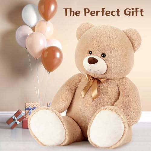 MorisMos Big Brown Bear Giant Teddy Bear 3 Feet Plush Z9159