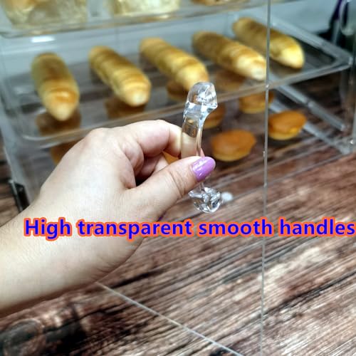 Zinglife Clear Acrylic Bakery Display Case 3 Tiers X624563