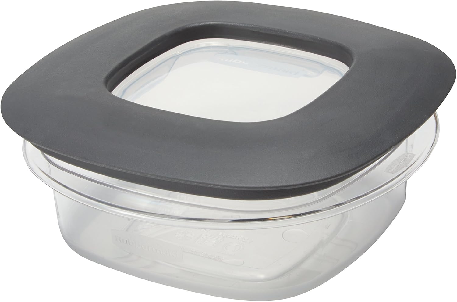 Rubbermaid Premier Easy Find Lids Food Storage Containers, 1.25 Cup, Gray U117161