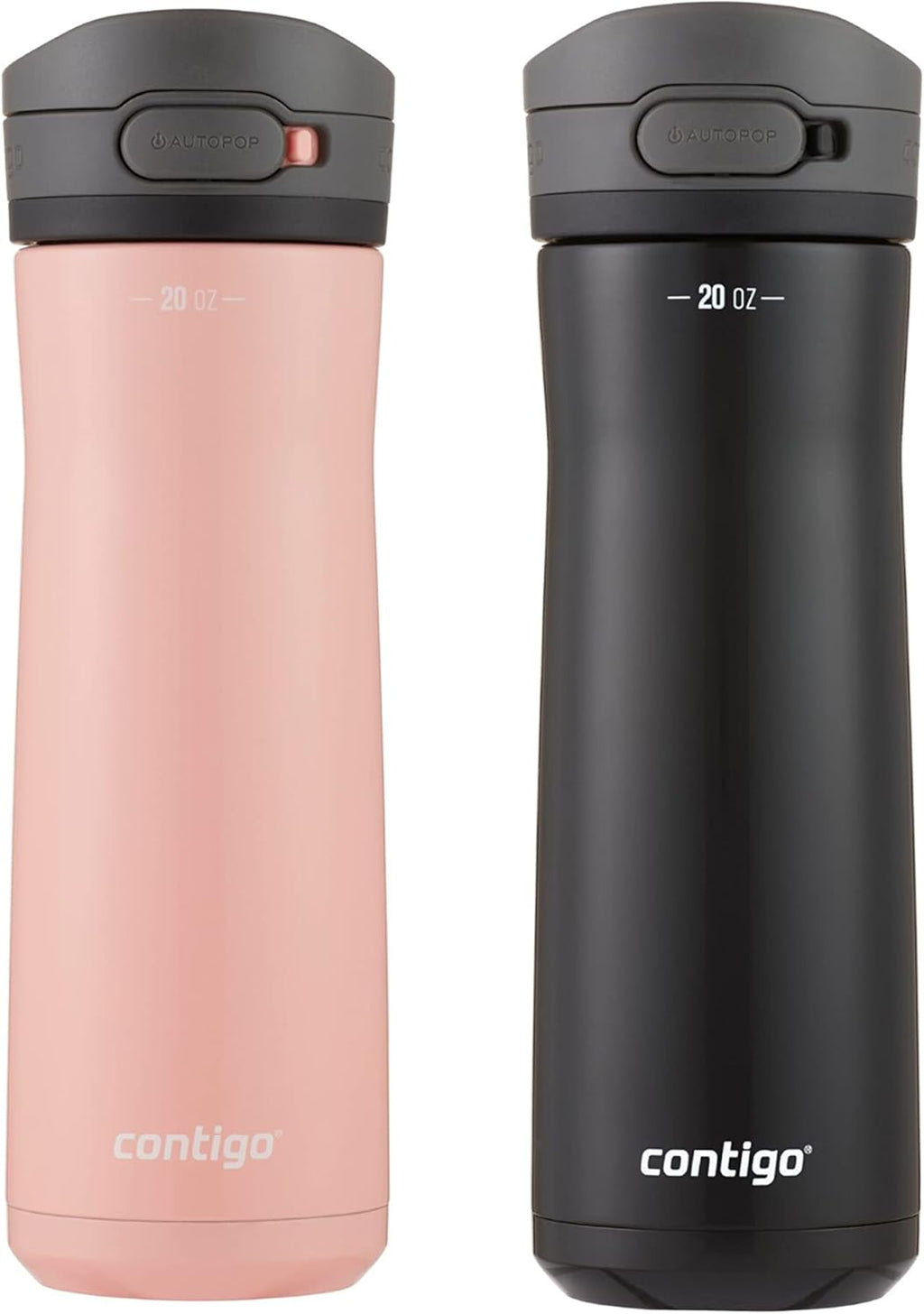 Contigo 20oz Vacuum-Insulated Stainless Steel Travel Mug & Jackson Chill 2.0 Water Bottle G1803