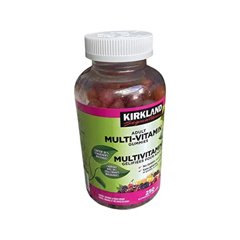 Kirkland Signature Adult Multi-Vitamin Gummies, 250 Count G7860