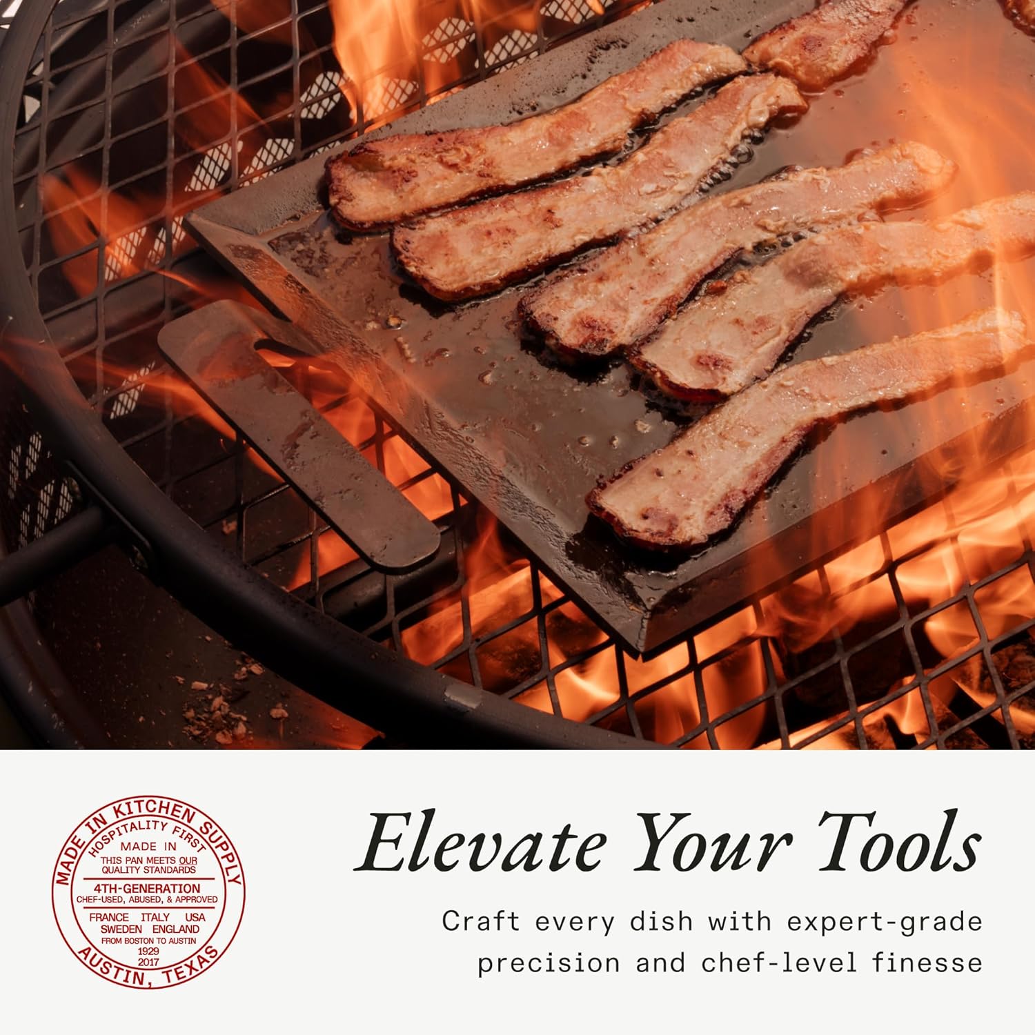Made In Cookware Carbon Steel Griddle, Induction Compatible X74836