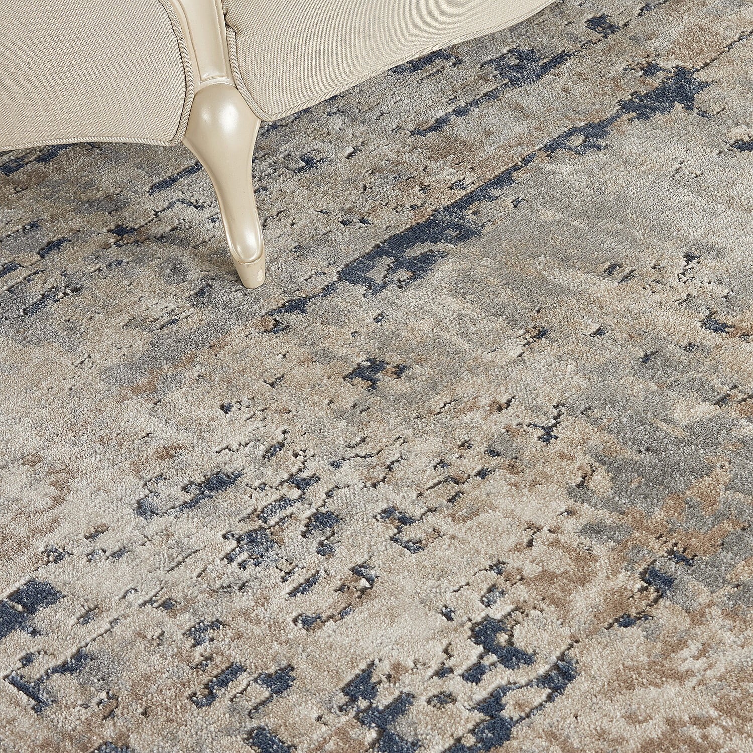 Nourison Concerto Beige/Grey 10' x 14' Area Rug T1249