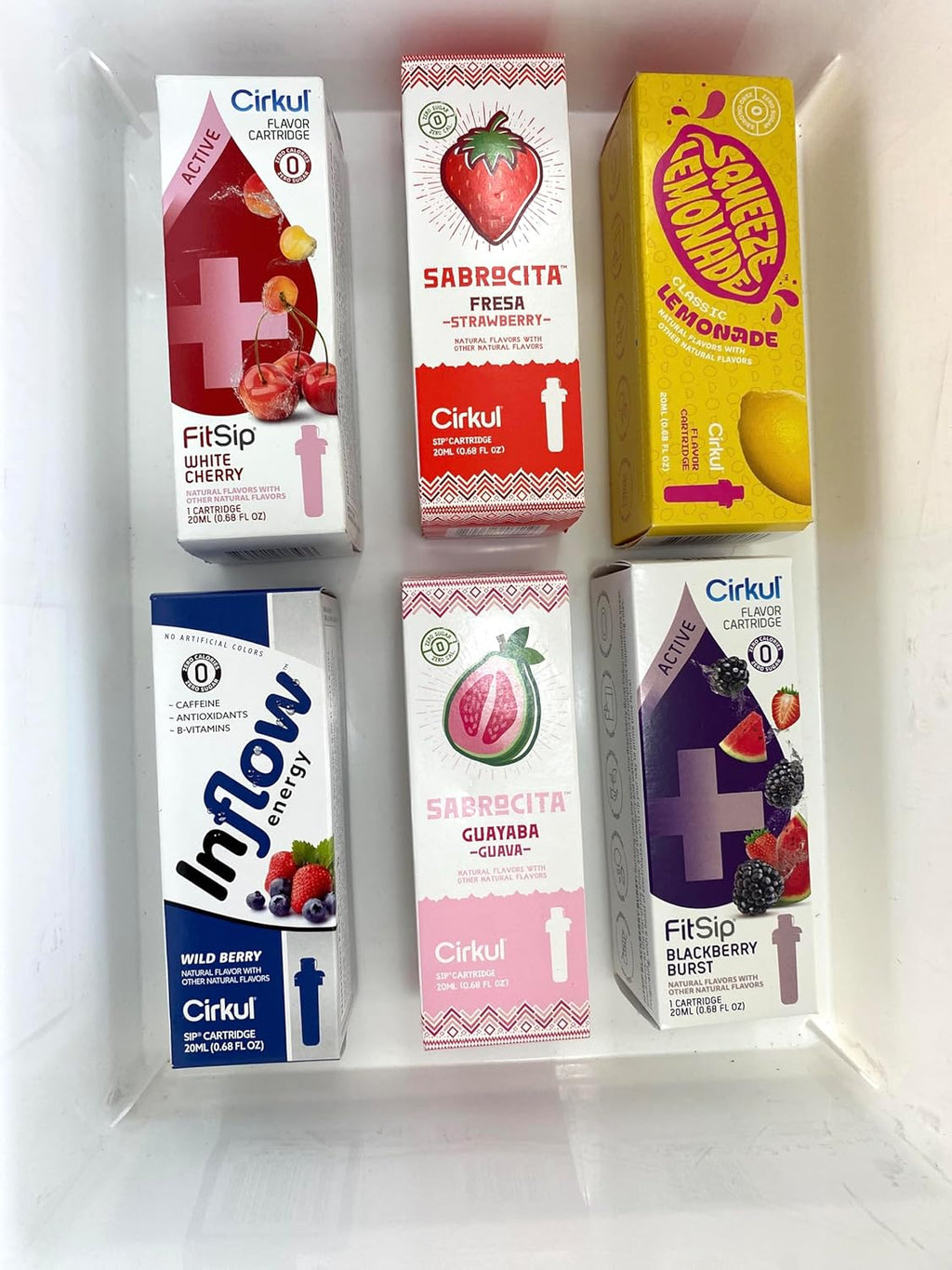 Cirkul Flavors Tasters Choice Variety Pack (6 Cartridges) T225