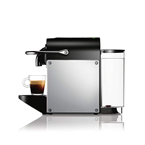 Nespresso Pixie Espresso Machine by De'Longhi with Milk Frother, Aluminum M70025