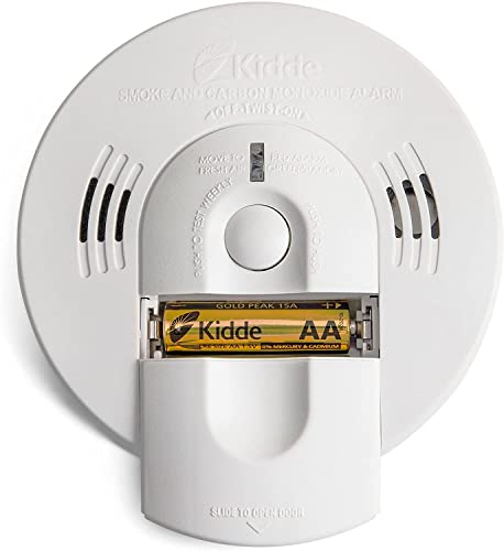Kidde Smoke & Carbon Monoxide Detector with Voice Alerts, Battery Powered A301668