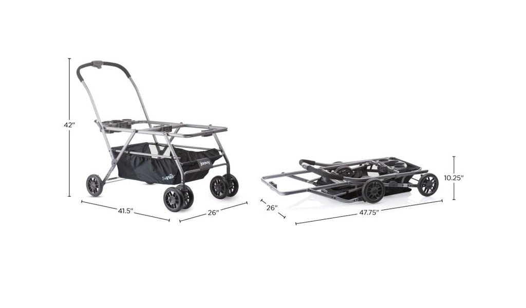 Joovy Twin Roo Car Seat Stroller Frame P74021