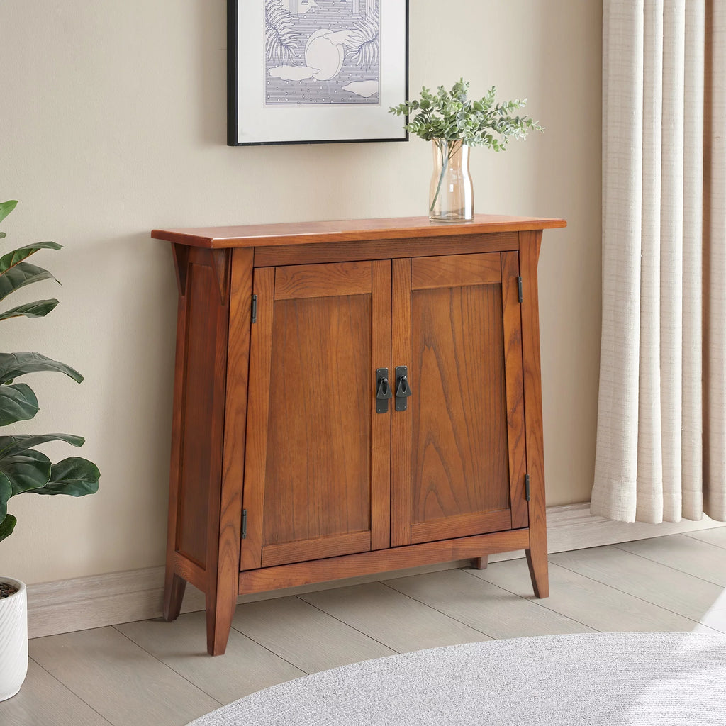 Leick Home Mission Foyer Cabinet Hall Stand Solid Wood A638861