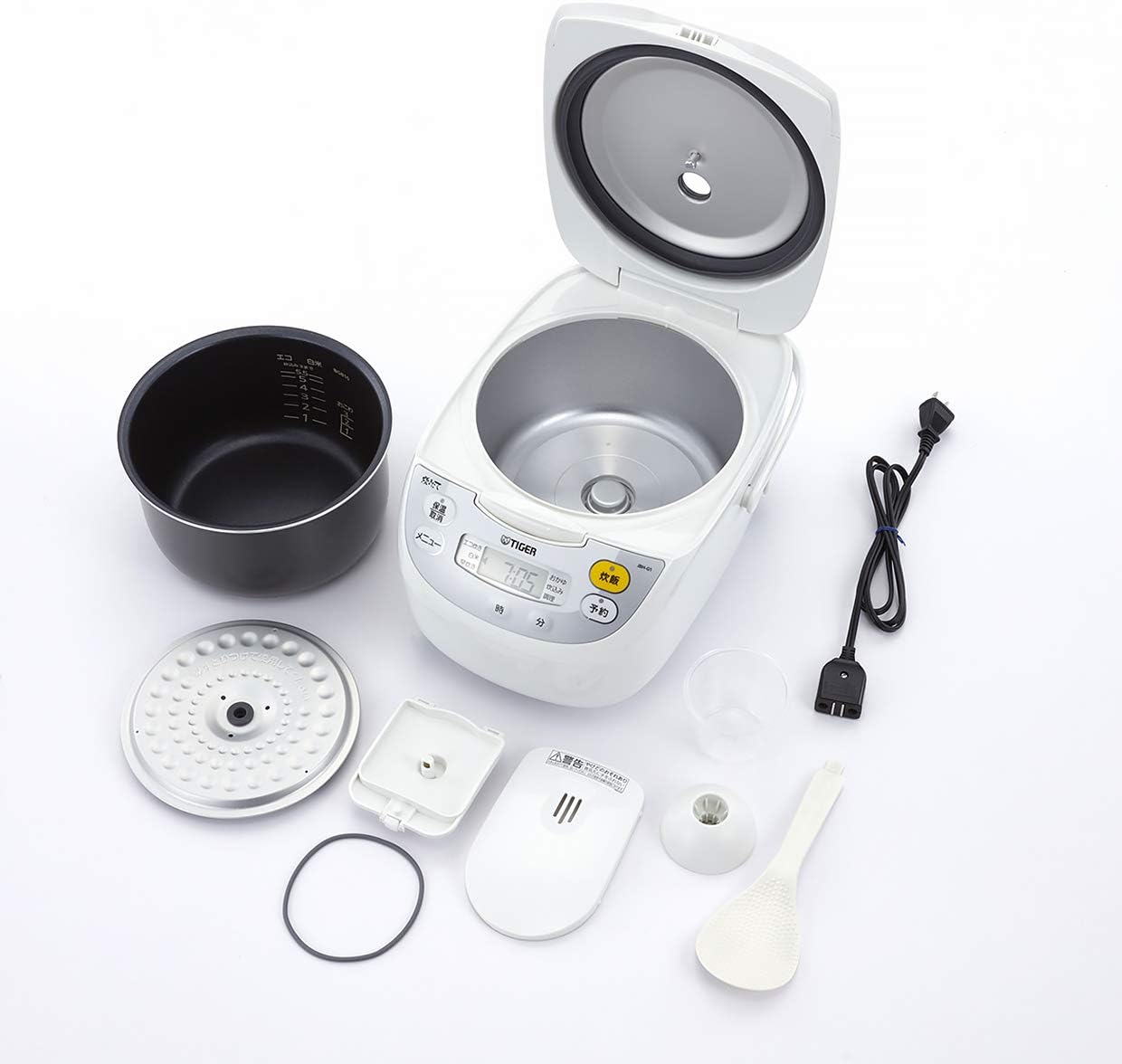 Tiger JBH-G101-W Microcomputer Rice Cooker White S383
