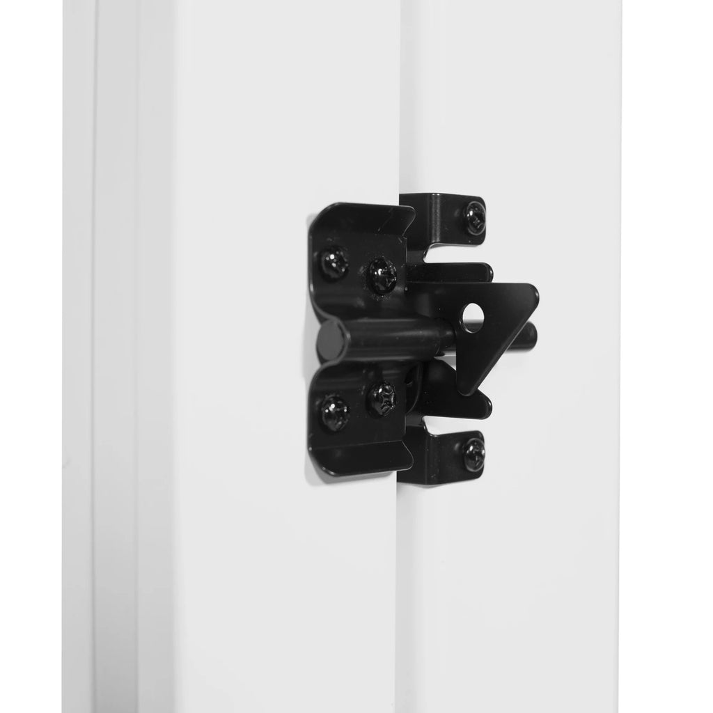Somerset 6 ft. x 42 in. White Vinyl Privacy Fence Gate T298