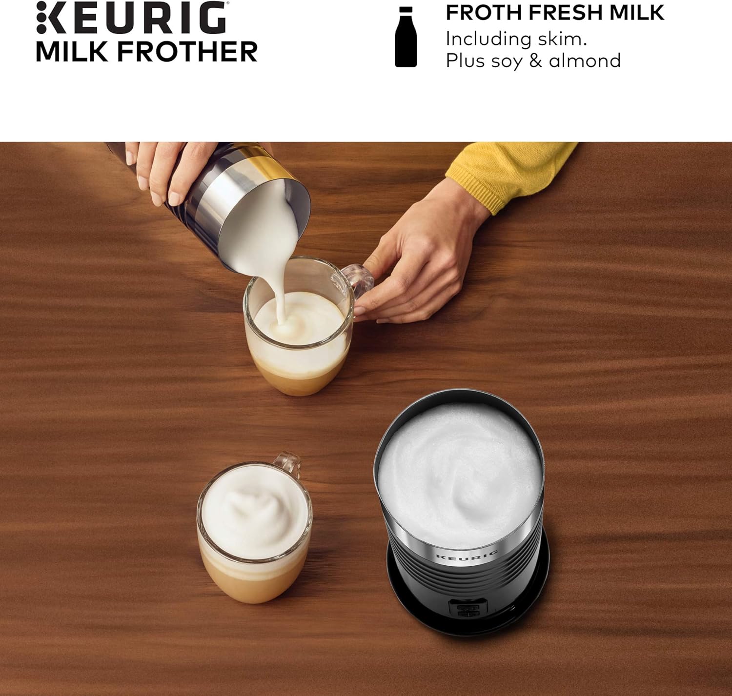 Keurig K-Supreme Plus SMART Single Serve Coffee Maker with Milk Frother K577360