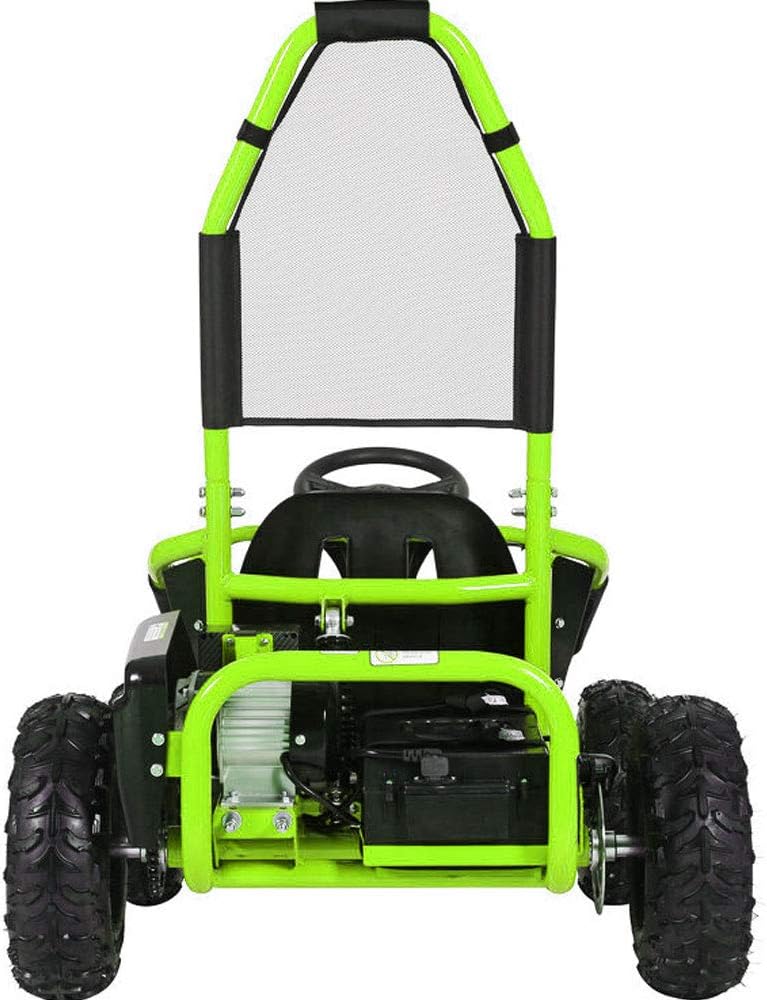 MotoTec Mud Monster Kids Electric 48v 1000w Go Kart Full Suspension Green H5507