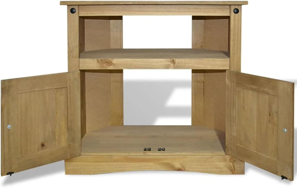 BaraSh Console Table Entryway Table Mexican Pine 31.5"x16.9"x30.7" B778555