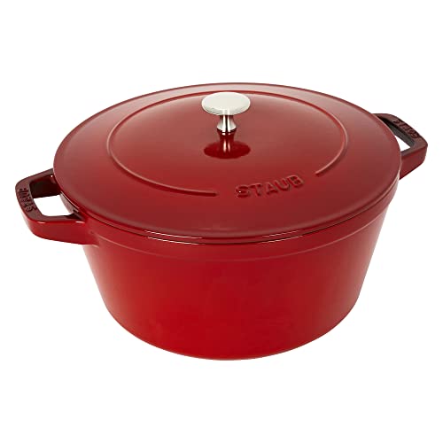 Staub Cast Iron 4-pc Stackable Set Grenadine O271733