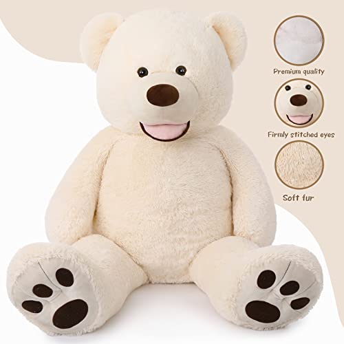 MorisMos Giant Teddy Bear Plush 6 Feet Stuffed Animal D965998