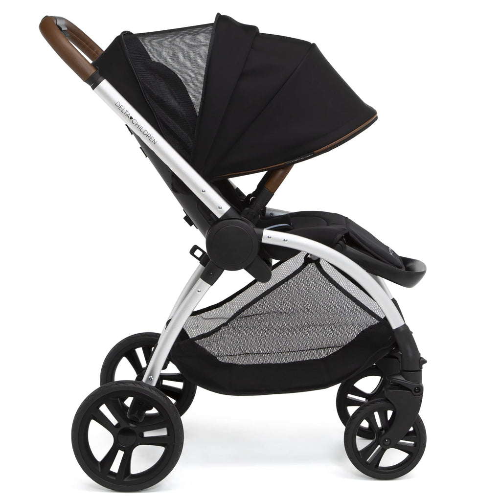 Delta Children Revolve Reversible Stroller, Black G770