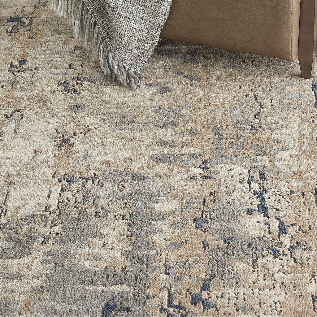 Nourison Concerto Beige/Grey 10' x 14' Area Rug T1249