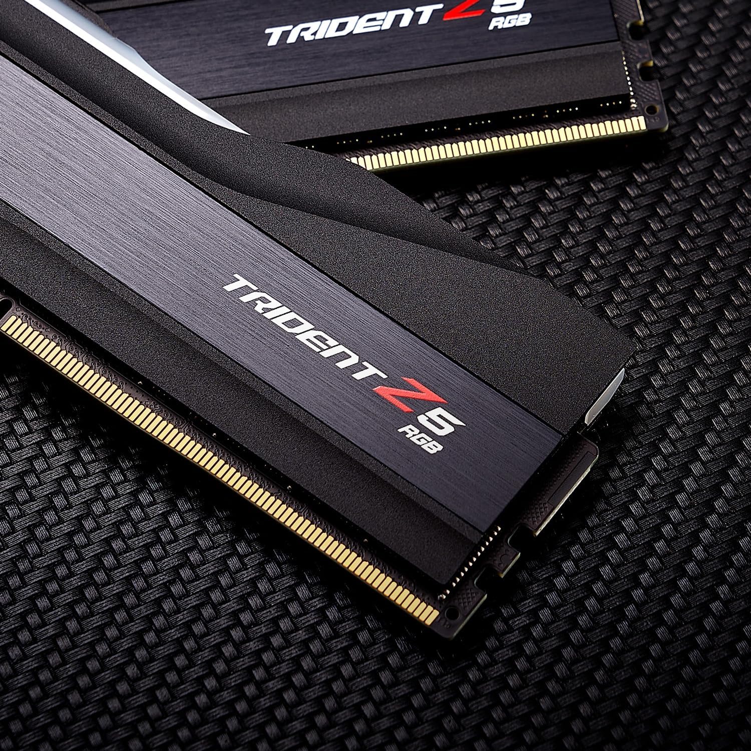 G.SKILL Trident Z5 RGB DDR5 RAM 64GB (2x32GB) 5600MT/s CL36 Desktop Memory UDIMM Matte Black Q549