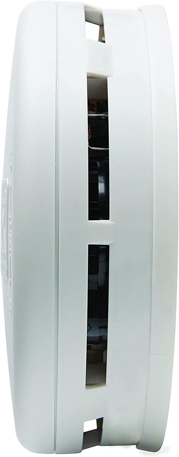 Kidde Smoke Detector, 10-Year Battery, Photoelectric Sensor, White S8172